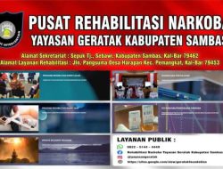Rehab Pecandu Narkoba, Kini Sambas Miliki Yayasan Rehabilitasi