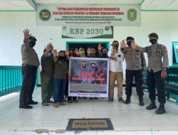 Cegah Karhutla, Satgas Preventif Polres Melawi Gencar Lakukan Himbauan