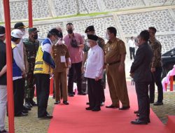Wapres Ma’ruf Amin Tinjau Progres Bendungan Way Sekampung Lampung, Ditargetkan Impounding Juli 2021
