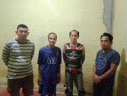 Operasi Pekat Kapuas 2021 Polsek Sungai Kakap Amankan Pelaku Perjudian di Sebuah Rumah