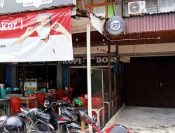 Razia Masker, Sat Pol PP Pontianak Tindak Salah Satu Pemilik Warkop di Jalan Ketapang