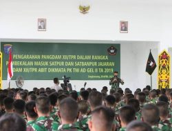 Pangdam XII/Tpr : Prajurit TNI Harus Siap Ditempat Tugaskan Dimana Saja