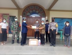 Cegah Penyebaran Covid-19, Pemerintah Desa Karangan Bagikan Masker Di Rumah Ibadah