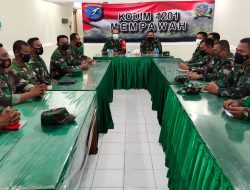 Kasdim 1201/Mph, Memberi Pengarahan Peran Penting Staf