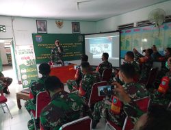 Kasiter Kasrem 121/ABW Berikan Pembekalan Bagi Para Babinsa