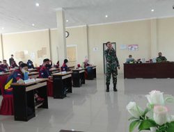 Prajurit Korem 121/Abw Berikan Latihan PBB Kepada Para CPNS