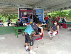 Korem 121/Abw Fasilitasi Layanan Vaksinasi Untuk Interen dan Masyarakat Umum
