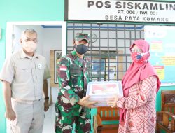 Pangdam XII/Tpr Kunjungi Satgas PPKM Skala Mikro Desa Paya Kumang