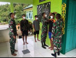 Satgas Pamtas Yonif Mekanis 643/Wns Bantu Pemuda Perbatasan Wujudkan Impian Menjadi TNI