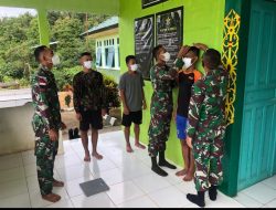 Satgas Pamtas Yonif Mekanis 643/Wns Bantu Pemuda Perbatasan Wujudkan Impian Menjadi TNI