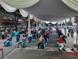 Keluarga Rabithah Alawaliyah Gandeng Dinkes Kota Pontianak Lakukan Vaksinasi Masal