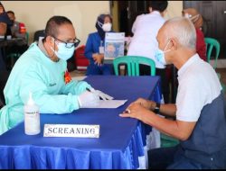 Dit Polairud Polda Kalbar Gelar Vaksinasi Massal Dengan Target 400 Orang