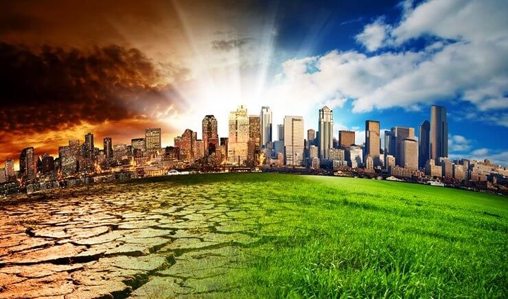 Climate change atau perubahan iklim.