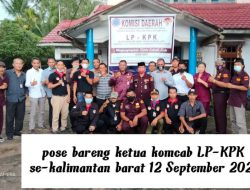 Bahas Kinerja dan Agenda Rakernas, Rakerda LP-KPK Kalbar Berjalan Lancar dan Sukses