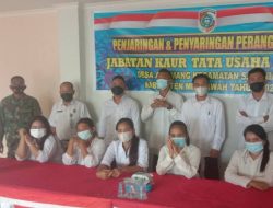 Babinsa Koramil Toho, Hadiri Giat Seleksi Penjaringan dan Penyaringan Perangkat Desa Amawang