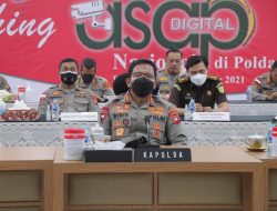 Kapolda Kalbar Hadiri Launching Aplikasi Asap Digital Nasional Secara Virtual