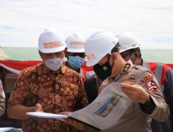 Aslog Kapolri Tinjau Pembangunan Laboratorium Forensik di Kubu Raya
