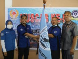 Wahyudi Duduki Kursi Ketua POSSI Kabupaten Mempawah 2021-2025