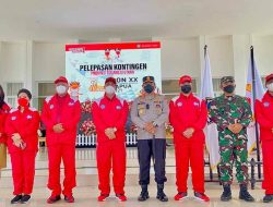 Gubernur Sulut Lepas Kontingen PON, Danlanud Sam Ratulangi Jadi Ketua Kontingen