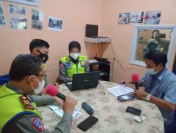Wujudkan Target Ops Patuh, Polres Sekadau Manfaatkan Siaran Radio