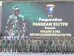 Pangdam XII/Tpr Beri Pengarahan Kepada Prajurit dan PNS