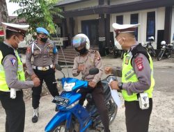 Implementasi Ops Patuh, Polres Sekadau Periksa Kelengkapan Kendaraan Personel