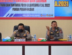 Polda Kalbar Gelar Asistensi Binlat Bintara dan Tamtama Polri Gelombang I Tahun 2022