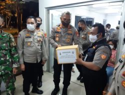 Pos Kamling Kelurahan Keramat Jakarta Selatan Didatangi Ditbinmas Polda Metro Jaya