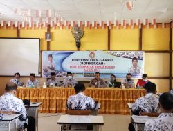 Kapolsek Nanga Mahap Hadiri Konferensi Kerja Cabang PGRI