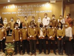 Kepengurusan DPD dan DPC Partai Emas se-Kalbar Resmi Dilantik