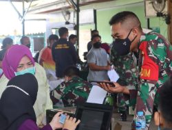 Dandim 1201/Mph Terus Upayakan Percepatan Kekebalan Komunal Masyarakat Kabupaten Mempawah