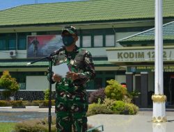 Latihan Penanggulangan Bencana Alam Korem 121/Abw Resmi Ditutup