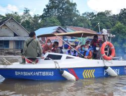 Kawal Kunker Mensos RI, Polres Sekadau Lakukan Pengamanan Intensif