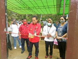 Wakil Bupati Landak Resmikan Bangunan TPS3R Desa Karangan