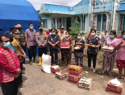 Forkopimda Sekadau Tinjau Banjir di Kecamatan Belitang Hilir dan Belitang