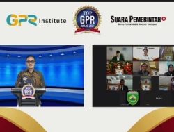 GPR Institute dan SuaraPemerintah.ID Sukses Gelar Top GPR Award 2021