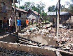 Rumah Warga di Kecamatan Sekadau Hulu Ludes Dilahap Api
