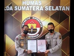 Aipda Muhammad Aliudin Dapatkan Sertifikat Penghargaan Polisi Baik Indonesia dari PPWI