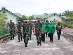 Kunjungi Rindam, Pangdam XII/Tpr Beri Arahan Kepada Prajurit