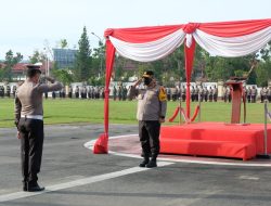 Polda Kalbar Gelar Apel Pasukan Operasi Lilin Kapuas 2021, Antisipasi Penyebaran Omicron Menjelang Libur Nataru