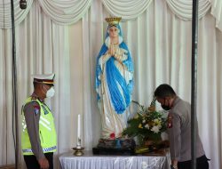 Jelang Perayaan Natal, Polres Sekadau Sterilisasi Lingkungan Gereja
