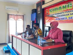 3 Personel Polres Sekadau Jalani Sidang BP4R, Ini Pesan Wakapolres