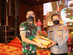 Pangdam XII/Tpr Hadiri Pisah Sambut Kapolda Kalbar