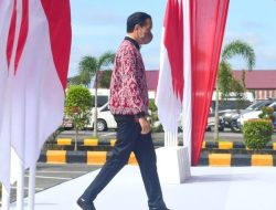 Resmikan Bandara Tebelian Sintang, Jokowi: Angka Investasi di Luar Jawa Makin Meningkat Tahun Ini