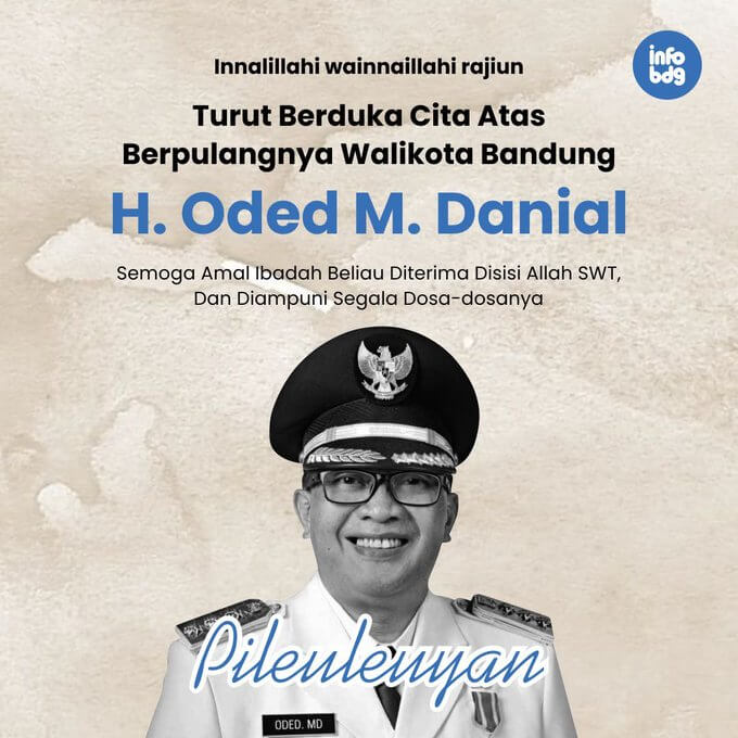 Keterangan foto: Ucapan belasungkawa. (Twitter @infobdg)
