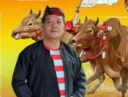 Hadiri Acara Ritual Adat Jheg Bumih, Bupati Sanggau Kenakan Pakaian Khas Madura