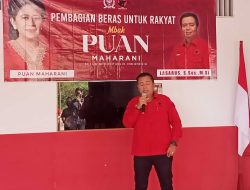 Lasarus Berikan Arahan ke DPC PDIP Kabupaten Melawi Terkait Pembagian Beras dari Ketua DPR RI untuk Rakyat