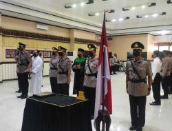 Polresta Pontianak Gelar Upacara Serah Terima dan Pelantikan Terkait Mutasi dan Pergantian Jabatan