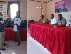 Anggota PPWI Bagikan Sembako Sumbangan Yayasan Sarupa di Desa Purwo Agung