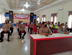 Personel Polres Sekadau Ikuti Sosialisasi Rekrutmen SIP Secara Virtual